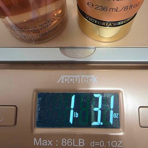 VS Victoria's Secret Amber Romance Fragrance Lotion and Mist Set NEW - Picture 6 of 6